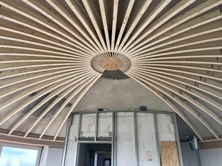Okerinterieur watertoren Kirsty Vandewal architect Terra architecten Zonhoven